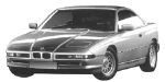 BMW E31 B1392 Fault Code